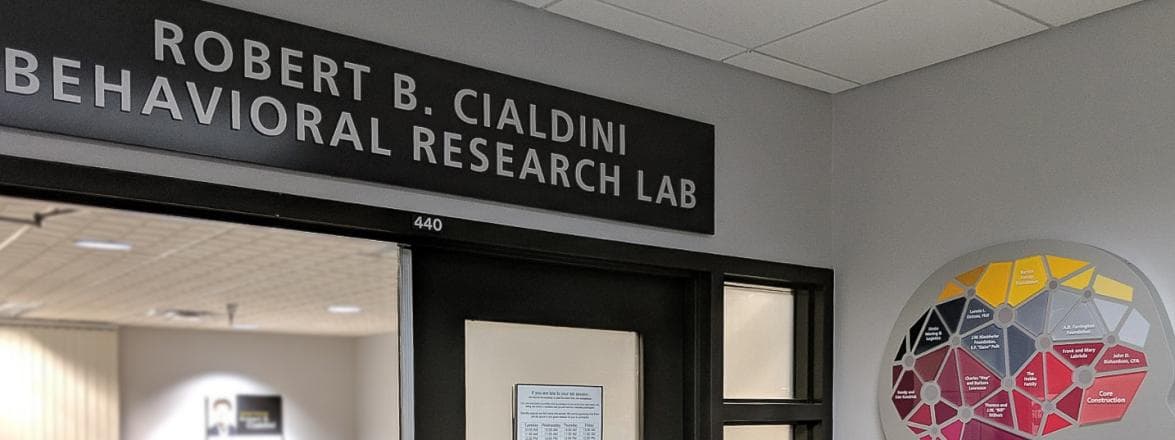 The Robert B. Cialdini Behavioral Research Lab